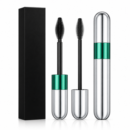 👁️ 2-in-1 Mascara | Waterproof Formula Daily-Makeup | Women Lengthening Volume