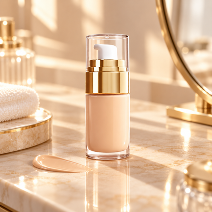 💎 Longwear Foundation | Creamy Liquid Vanity | Women Waterproof Finish