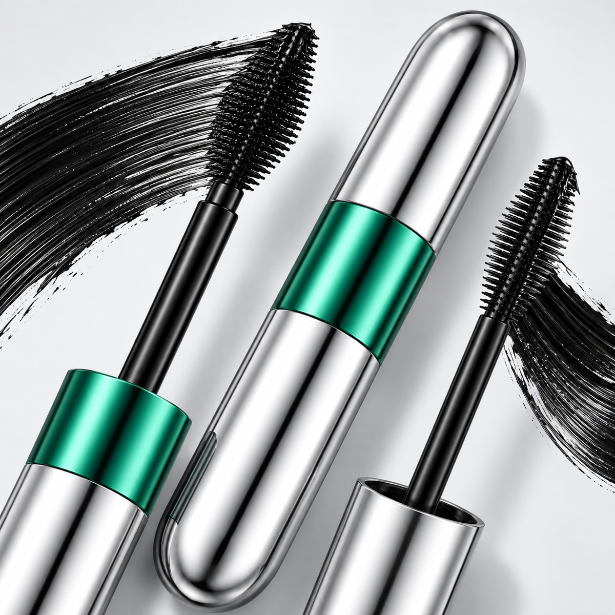 👁️ 2-in-1 Mascara | Waterproof Formula Daily-Makeup | Women Lengthening Volume
