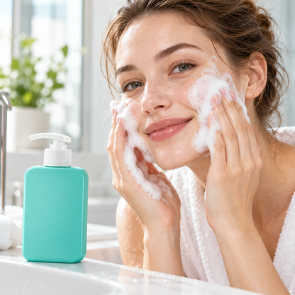🫧 Facial Cleanser | Amino-Acid Formula Bathroom | Women Fresh Balance