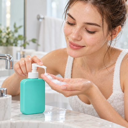 🫧 Facial Cleanser | Amino-Acid Formula Bathroom | Women Fresh Balance