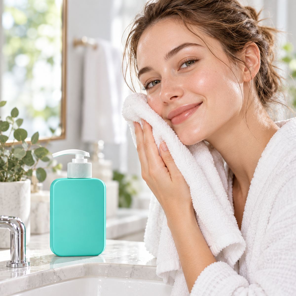 🫧 Facial Cleanser | Amino-Acid Formula Bathroom | Women Fresh Balance