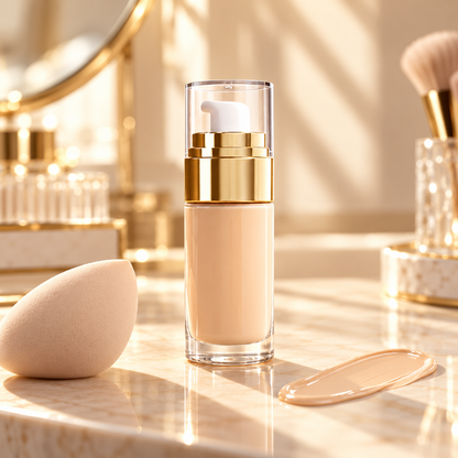💎 Longwear Foundation | Creamy Liquid Vanity | Women Waterproof Finish