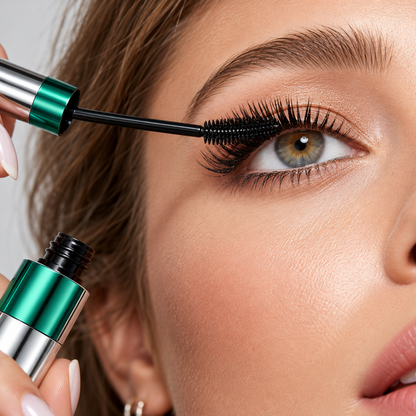 👁️ 2-in-1 Mascara | Waterproof Formula Daily-Makeup | Women Lengthening Volume