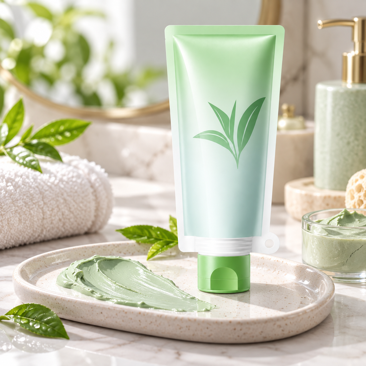 🍃 Clay Mask | Salicylic Acid Skincare | Women Fresh Glow