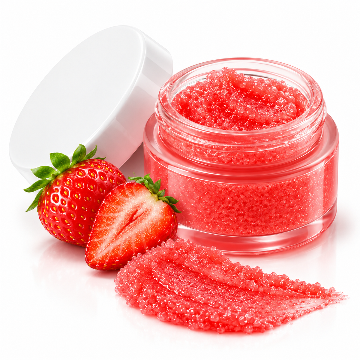 🍓 Lip Scrub | Strawberry Sugar Vanity | Women | Smooth Hydration