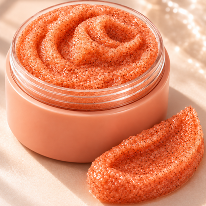 🧡 Body Scrub | Oil-Infused Spa | Women Silky Exfoliating Glow