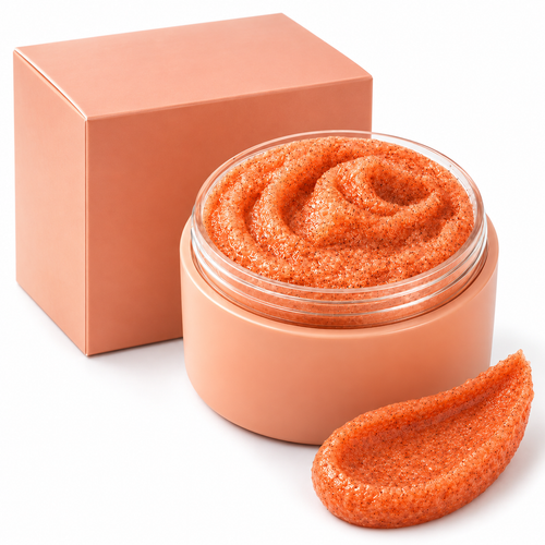 🧡 Body Scrub | Oil-Infused Spa | Women Silky Exfoliating Glow
