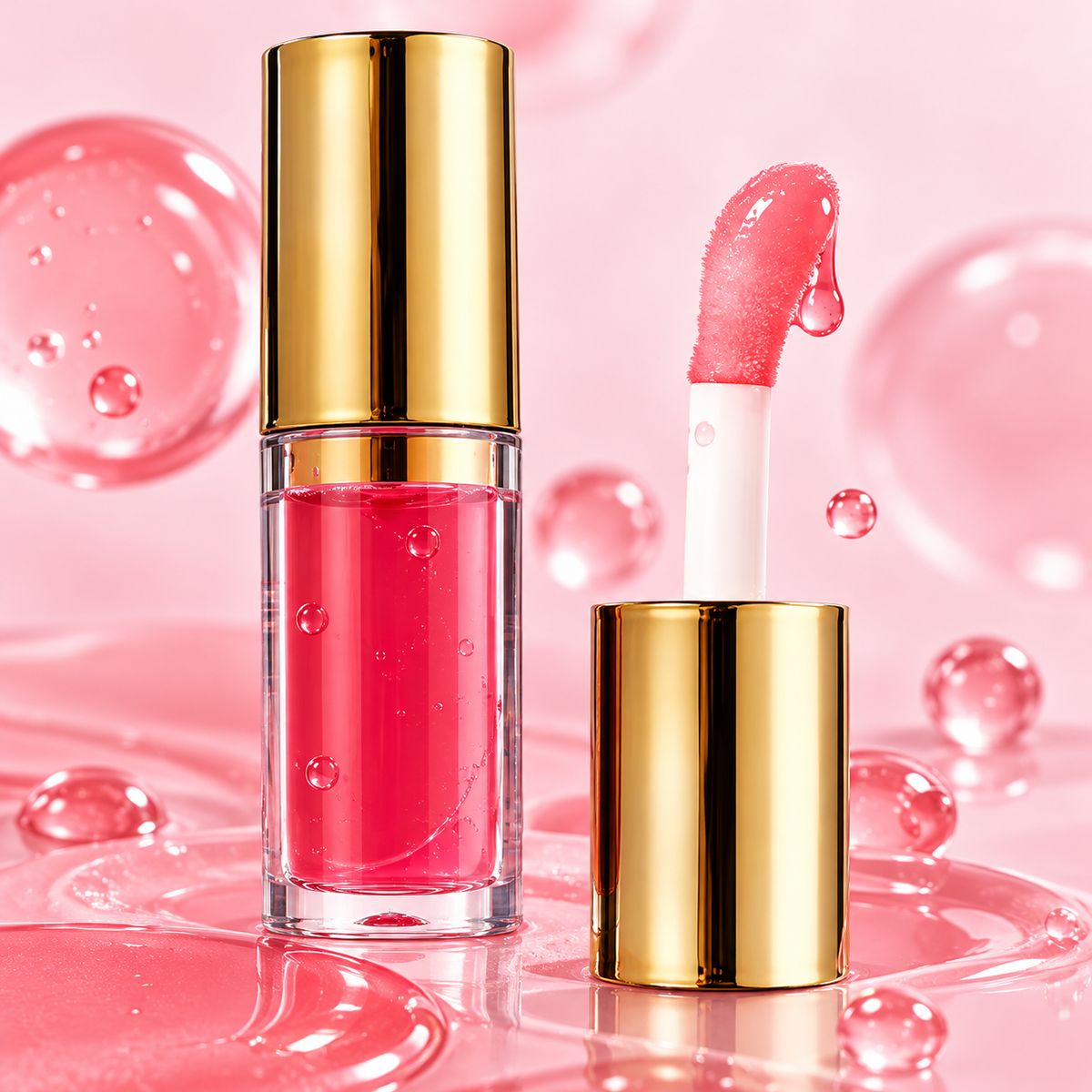 💧 Lip Oil | Gel Formula Vanity | Women Juicy-Glow Finish